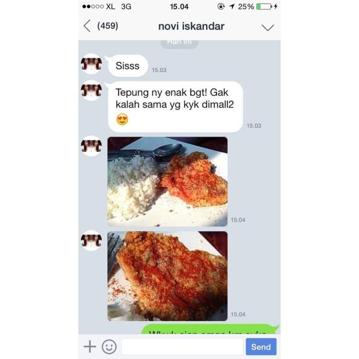 

(Expert) LC985 Tepung bumbu ayam goreng rasa BBQ chilli