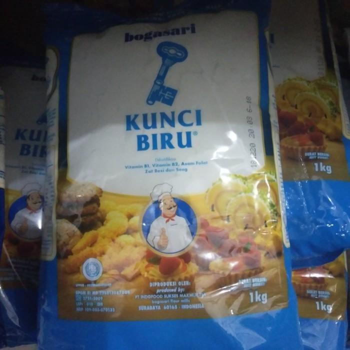 

(Expert) tepung terigu kunci biru bogasari 1kg