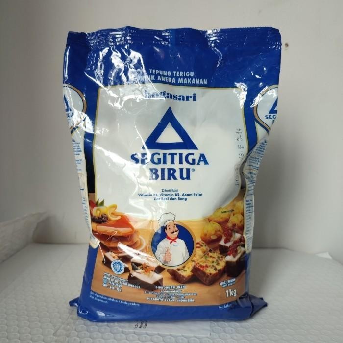 

(Expert) Tepung Segitiga Biru Terigu 1 kg / Tepung Terigu Segitiga Biru