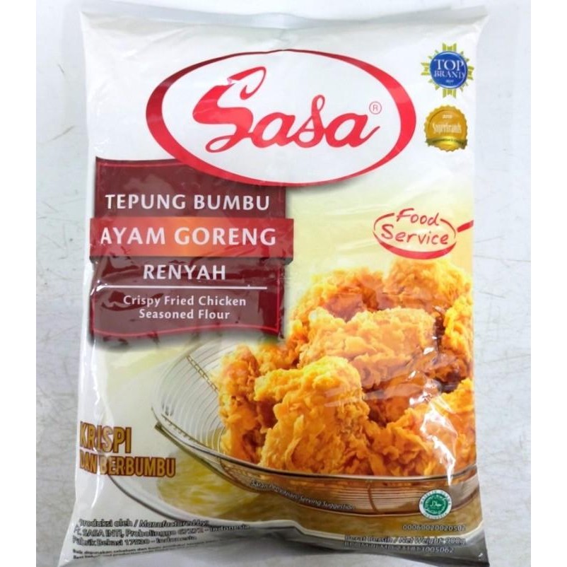 

(Expert) SASA Tepung Bumbu Ayam Goreng Renyah Food Service 900gr