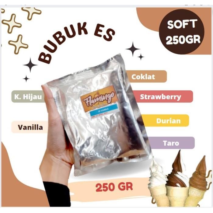 

(Expert) BUBUK ICE CREAM 250 GR bubuk es macam rasa / ice cream tepung