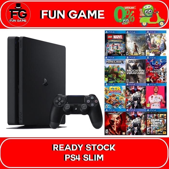 Ps4 Slim 500gb / Mesin Ps4 500gb Versi Original