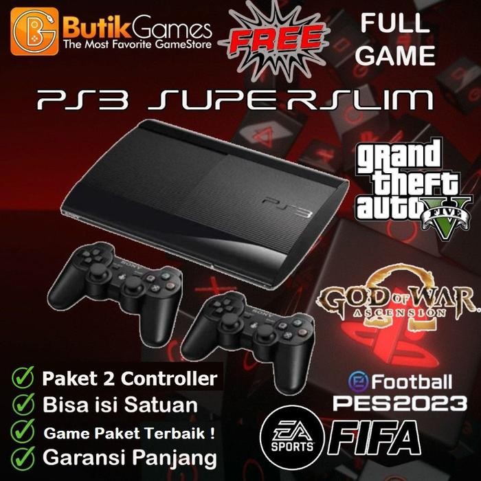 Sony PS3 Superslim Super Slim 250GB Full Game OFW