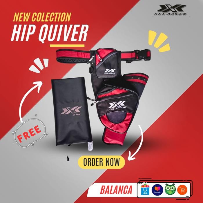 Xxx-Arrow Hip Quiver - Tas Pinggang Panahan - Tas Anak Panah Pinggang Terlaris