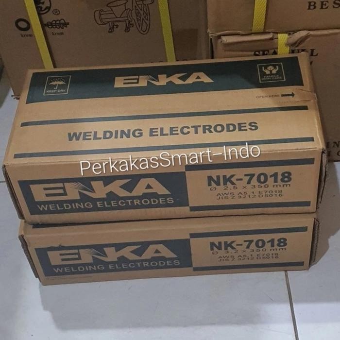 Nikkosteel Enka Kawat Las Nk-7018 3,2Mm Aws 7018 /Welding Electrode 3.2 Mm E7018 Nikko Steel