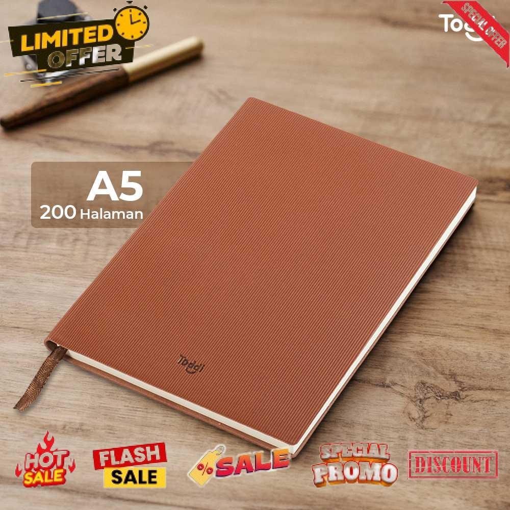 

Termurah Toddi Buku Jurnal Leather Notebook Diary 68GSM 200 Halaman Grid - TD101 Diskon