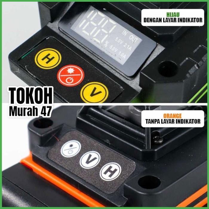 Laser Level 16 Line Set Hilda 4D Remote Tripod Laser Leveling Taffware