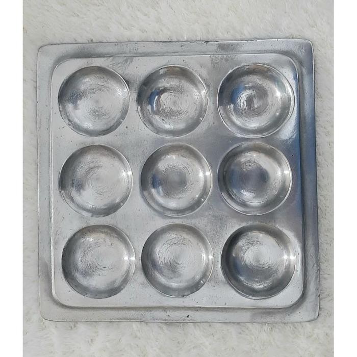 Cetakan Martabak telor mini / Cetakan Kue lekker Lubang 4