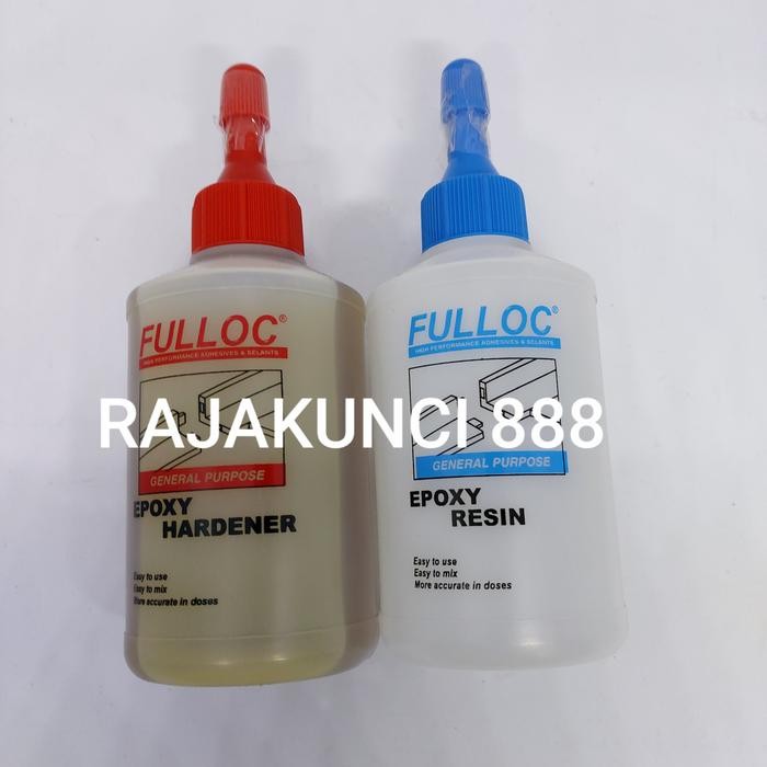 Lem Epoxy Fulloc 0.3Kg / Lem Epoxy Hardener / Lem Besi / Lem Kayu