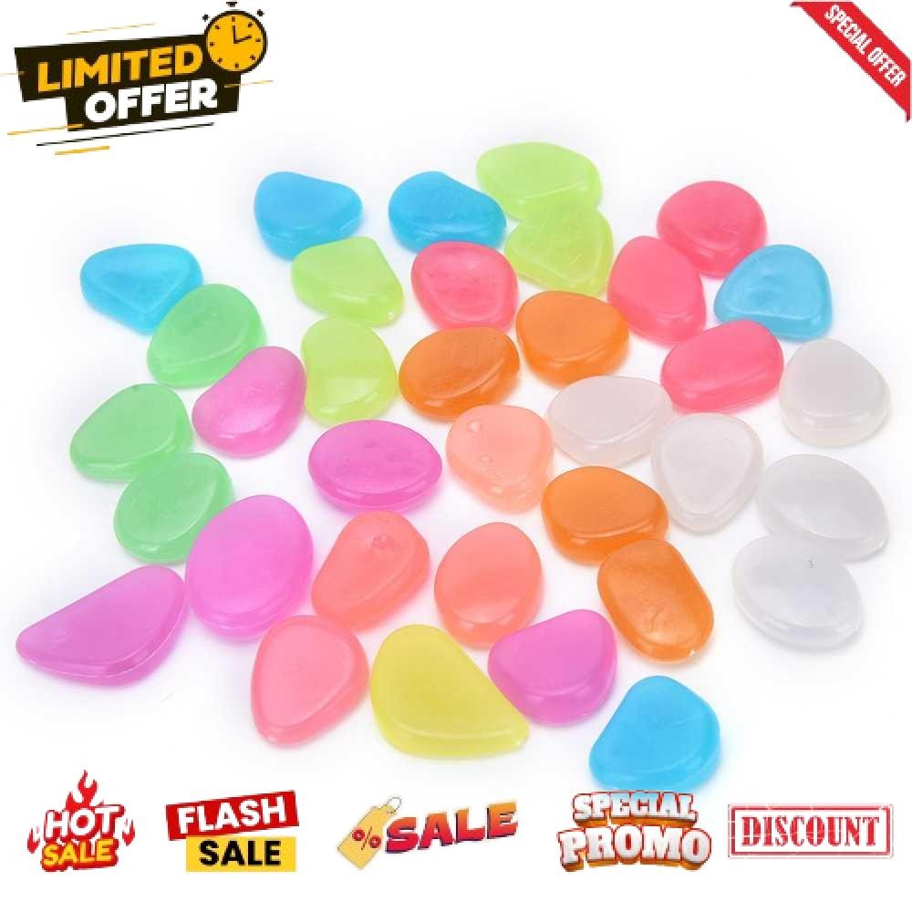 

Termurah Imos Batu Hias Dekorasi Glow in The Dark Garden Stone 100 PCS - HC0043 Diskon