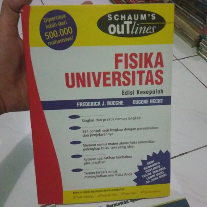 Terlaris Fisika Universitas Schaum edisi kesepuluh SALE