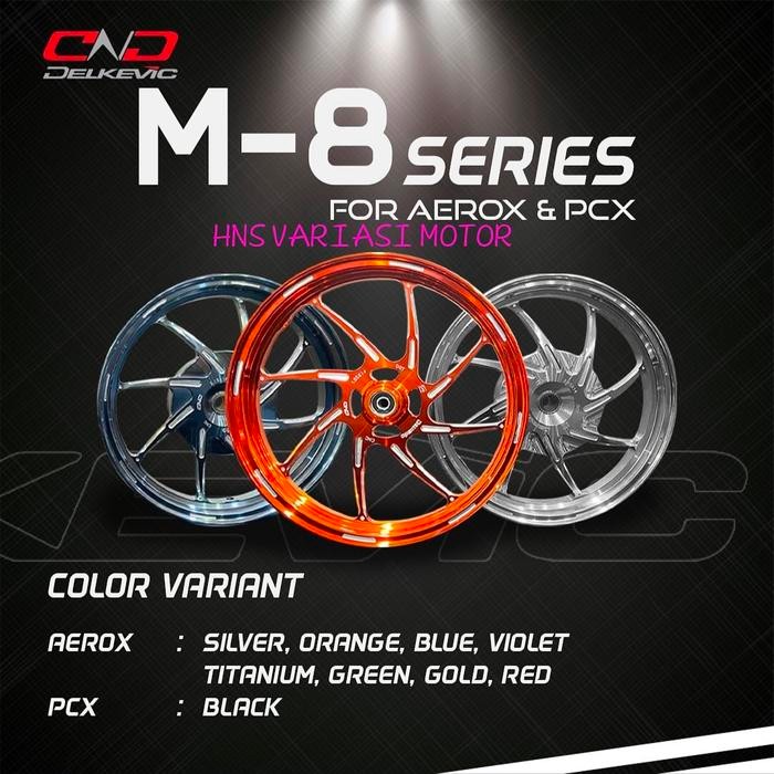 VELEG DND RACING M 8 S PCX 160 ABS PCX 160 CBS RING 14*185_14*215 DELKEVIC