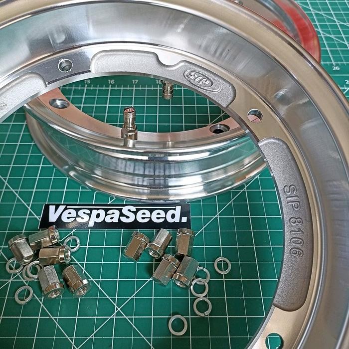 Velg Vespa Tubeless Ring 10 PX Exclusive Excel Model SIP