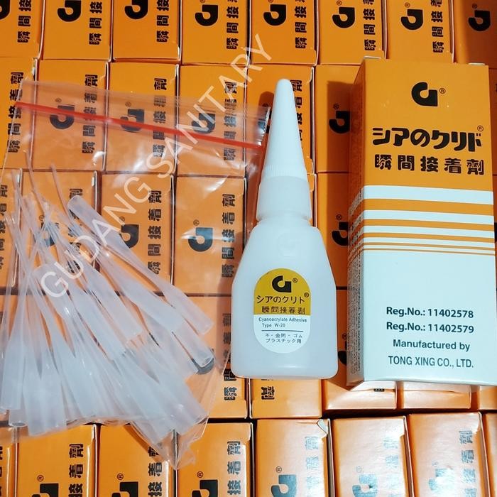 

Stok Baru 1 dus lem tetes korea lem tetes epotec original lem power glue lem g