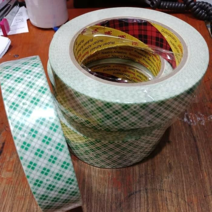 

Stok Baru Double tape 4032 3M - Double tip mounting ukuran 1 inch x 5 meter