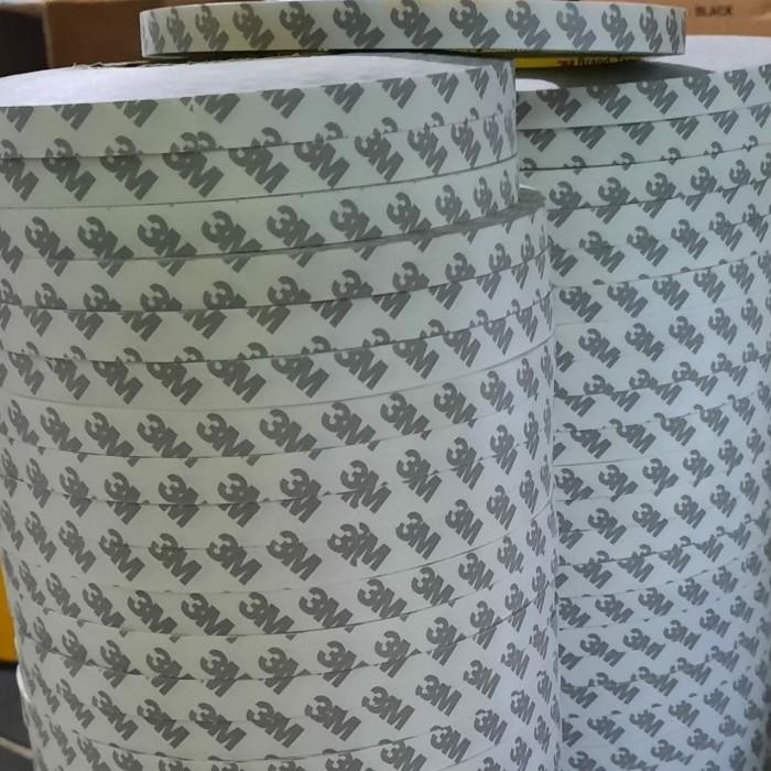 

Stok Baru double tape side 3M 9075i lebar 1,5 cm/15mm x 50 meter-dobel tape tisu