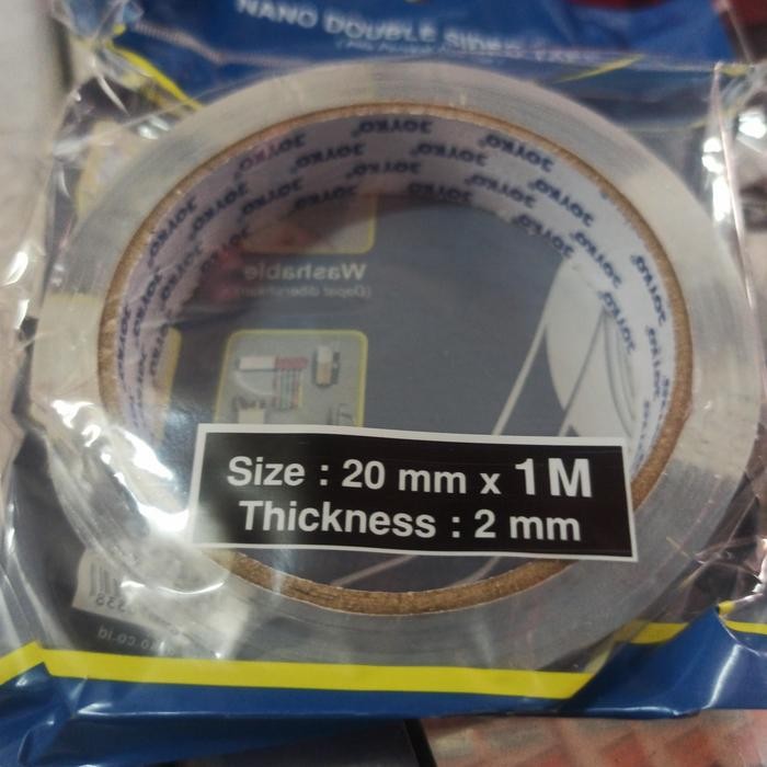 

Stok Baru Double Tape Transparan/ Bening