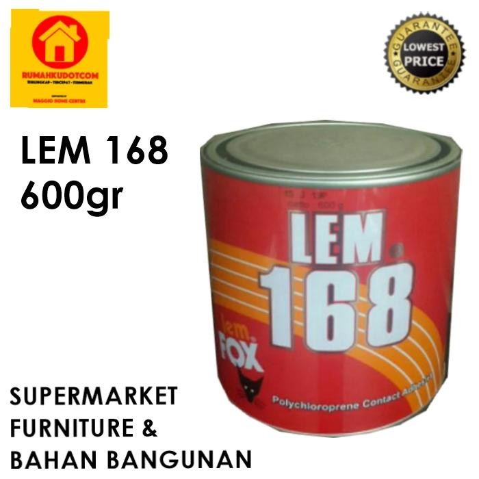 

Stok Baru LEM KUNING SERBAGUNA - LEM FOX 168 600gr - WELLBEST