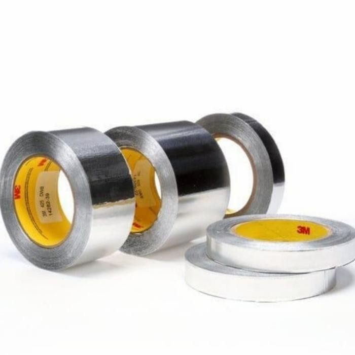 

Stok Baru 3M Alumunium Foil Tape 425. 2in x 55mtr