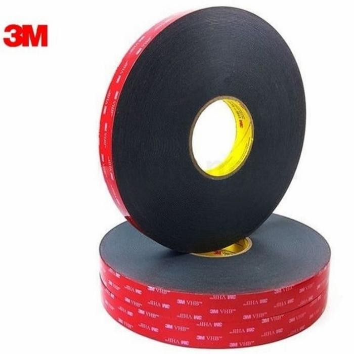 

Stok Baru Double Tape 3M USA Scotch VHB 5952 Black 48mm x 33m Kuat Original 3M