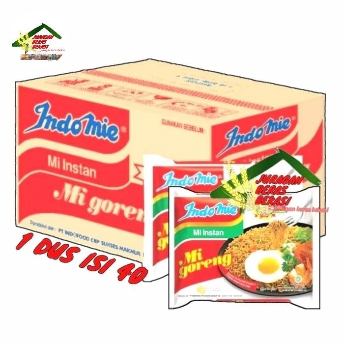 

Caraka.store1 INDOMIE GORENG 1 DUS ISI 40