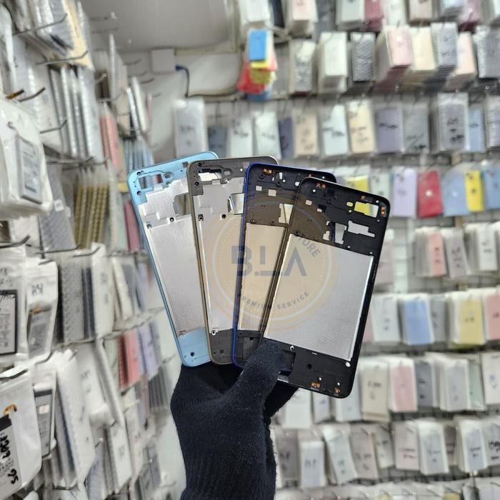 BEZEL TUTUP MESIN CASING TULANG TENGAH REALME 2 PRO