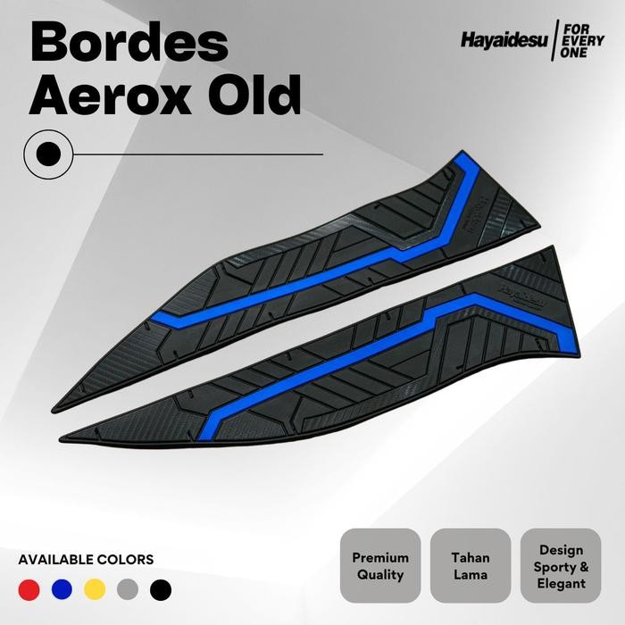 KARPET BOARD REST BORDES MOTOR YAMAHA AEROX OLD (2017-2020) HAYAIDESU