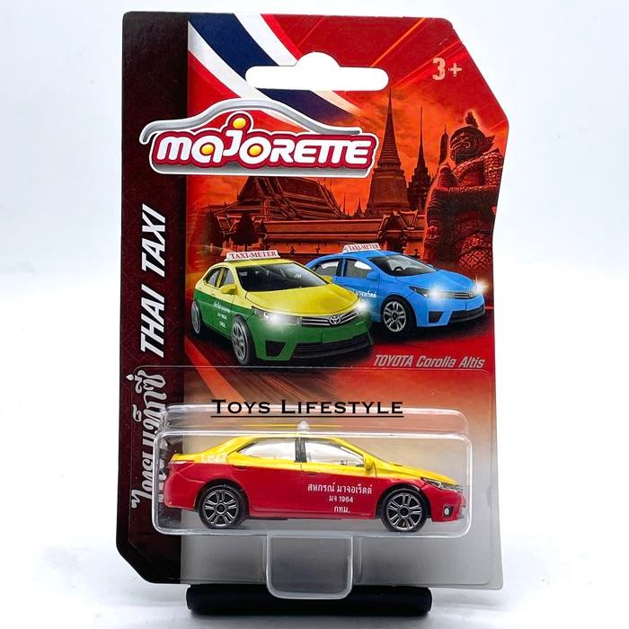 Mobil Majorette Diecast - Taksi Toyota Corolla Altis Taxi Series 1:64