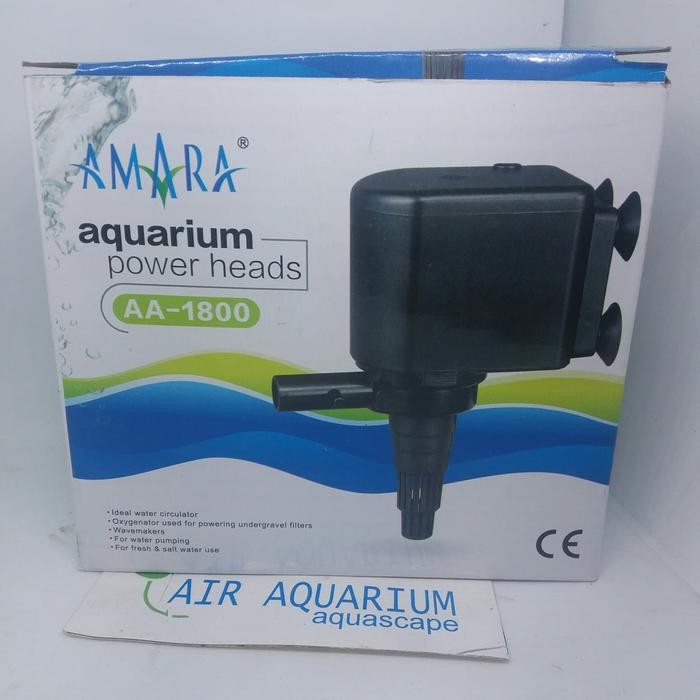 Mesin Pompa Celup Air Aquarium Amara Aa 1800 #Gratisongkir
