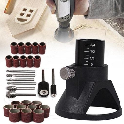 

PAKET 29PCS DUDUKAN MINI GRINDER DREMEL SET BOR PUTAR PASIR AMPLAS ROL KODE 1126