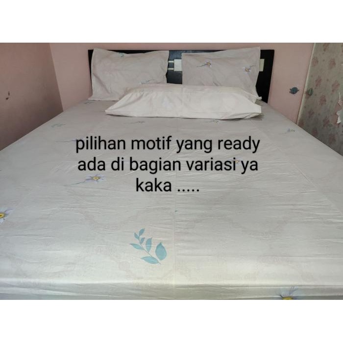 sprei perca dari kain eks My Love ukuran 90x200