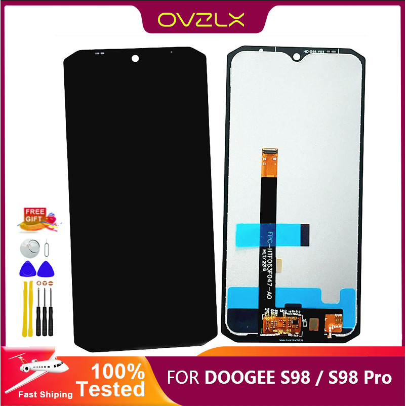Original 6.3" For DOOGEE S98 LCD Display New Doogee S98 Pro S99Touch Screen 100% Test S98PRO Digitiz