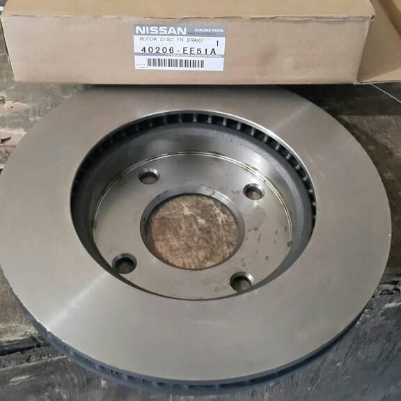 Rotor disc piringan rem FR nissan livina , Latio 40206-EE51A ORIGINAL