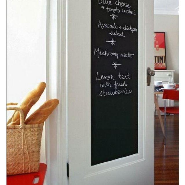 

Terlaris 2M Vinyl Blackboard Chalkboard Papan Tulis Tempel Kapur Stiker Dinding Ongkir Termurah