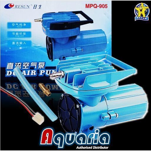 Resun MPQ905 Pompa Udara Aerator Tenaga Aki DC Air Pump