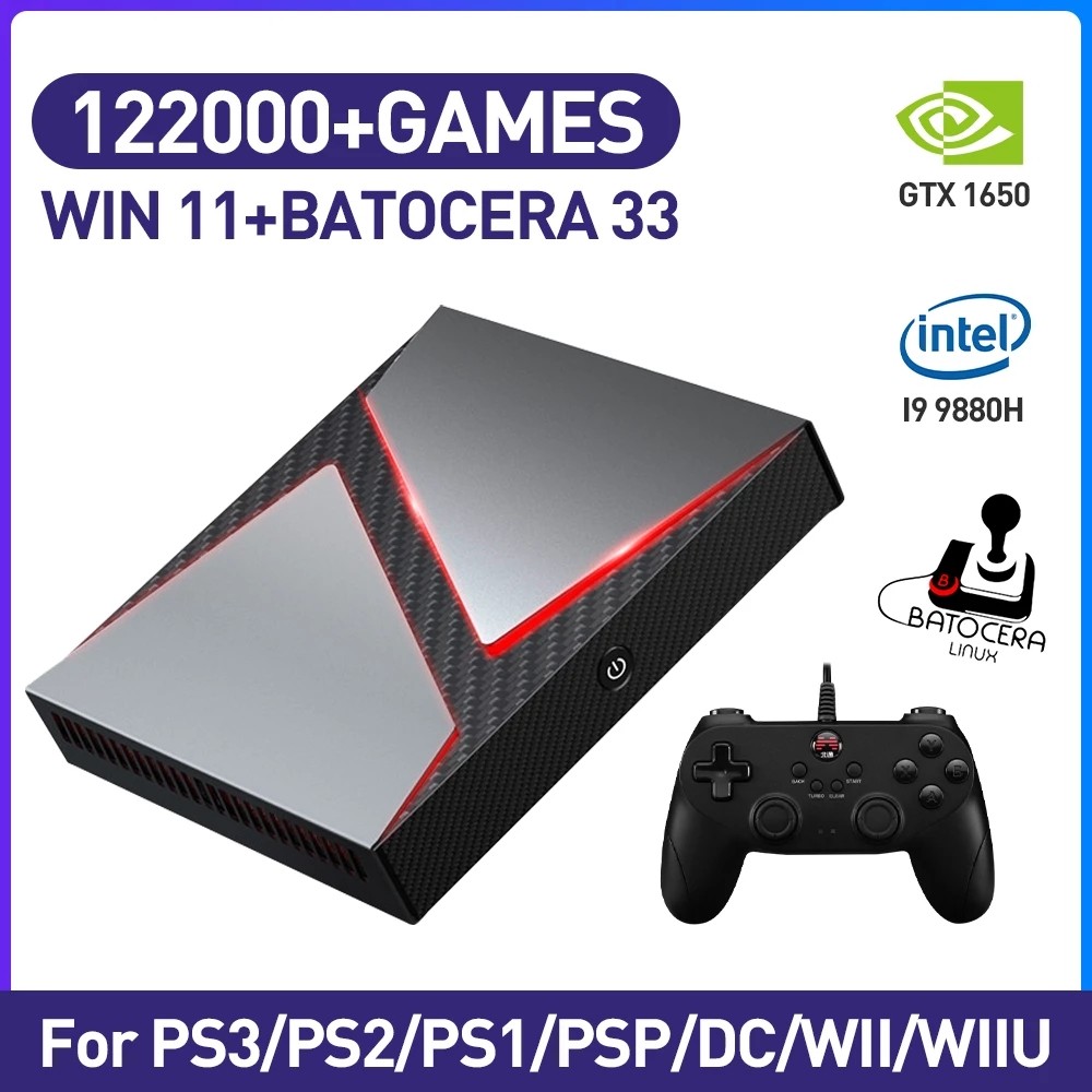 KINHANK Super Console X G1 With Batocera 33 And Windows 11 Pro Dual