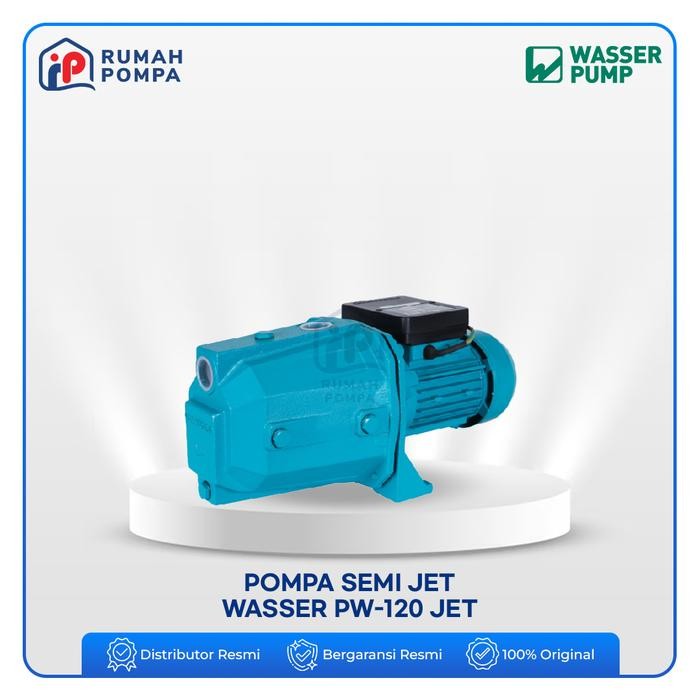 Pompa Air Semi Jet Pump WASSER PW - 120 JET