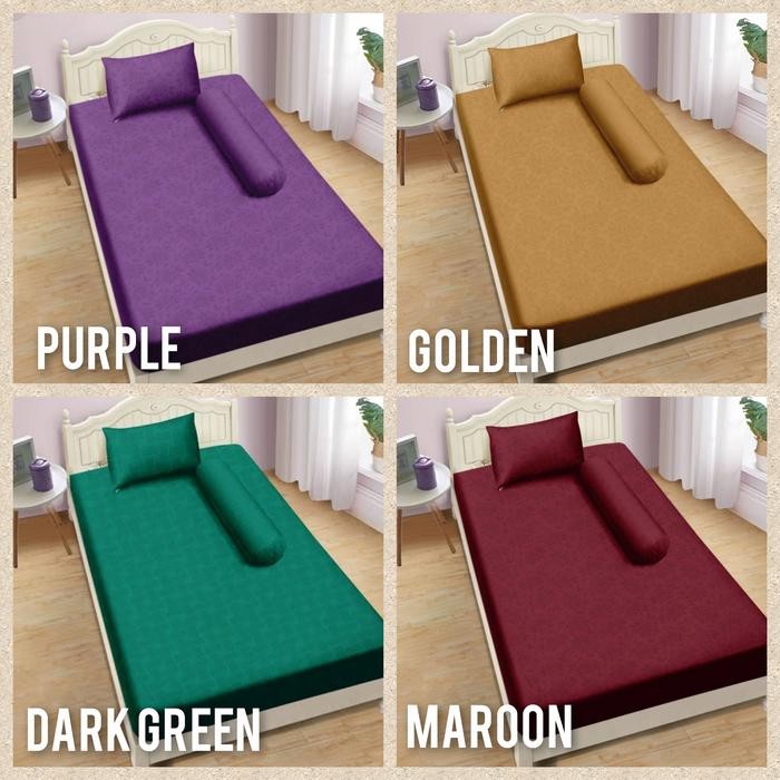 Sprei Polos / Emboss Aloha single 120x200