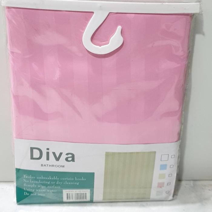 Kain Gordyn Kamar Mandik Polos)