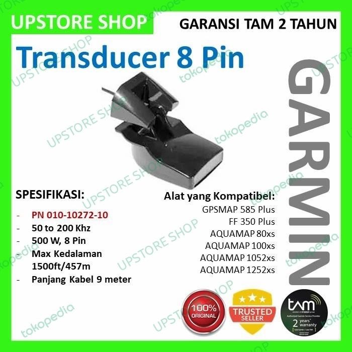 MELAYANI FAKTUR PAJAK GARMIN Sonar/Transducer GPSMAP 585 PLUS,FF 350 PLUS - 8 Pin, Garansi