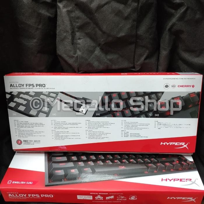 Hyperx Alloy Fps Pro Tkl Mechanical Gaming Keyboard. Gratisongkir