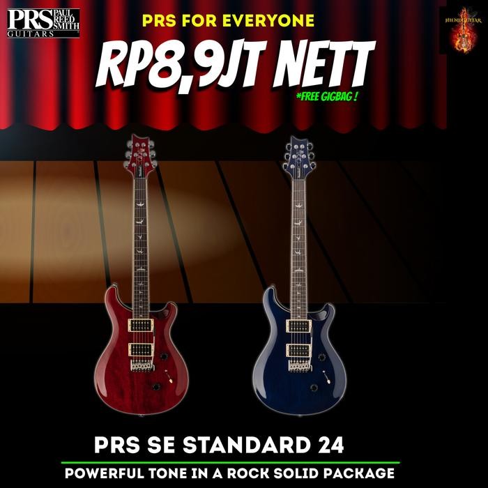 Prs Se Standard 24 New Carved Top Electric Guitar Termurah