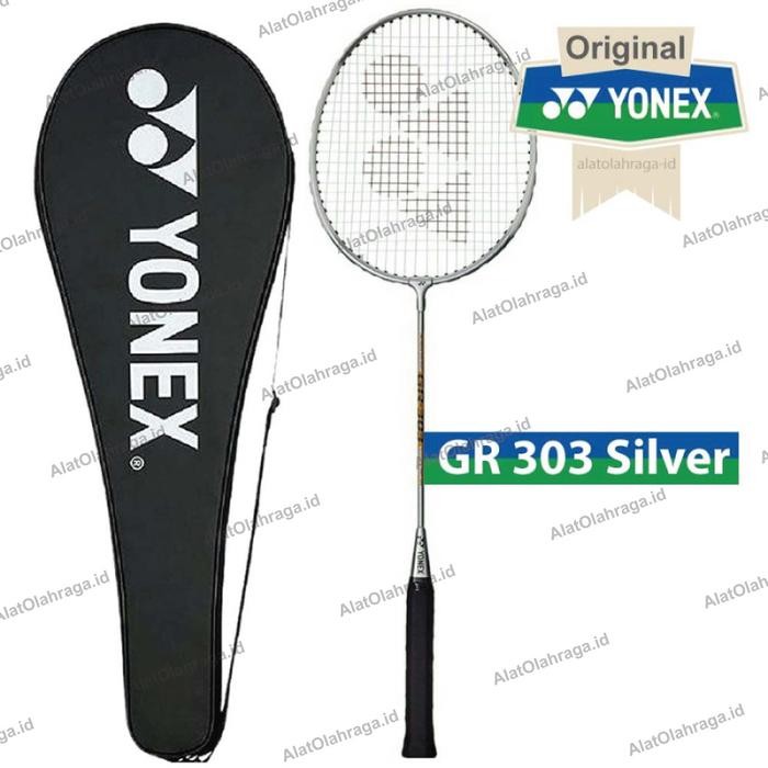 Raket Badminton / Bulutangkis Yonex Gr 303 silver 100% Original