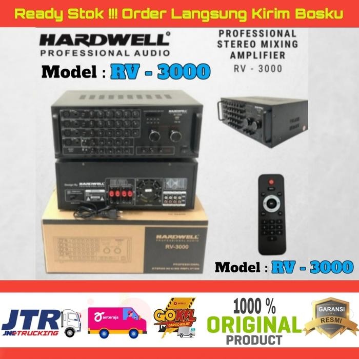 Amplifier Hardwell Rv-3000 / Rv3000 / Rv 3000 Bluetooth-Usb