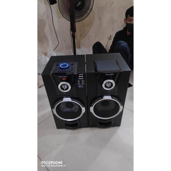 Speaker Aktif Polytron Pas8F12 Pas 8F12 Speaker Bluetooth