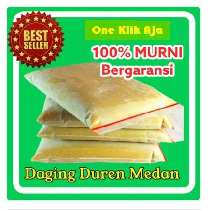 

Daging durian Beku Asli medan 1 kg New