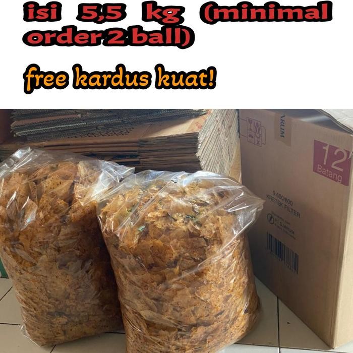 

kripik kaca kripca keripik beling 1 ball isi 5,5kg murah New