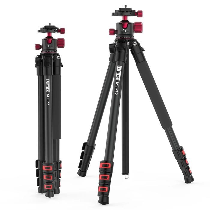 ULANZI MT-77 Travel Tripod Video Shooting DSLR Camera Tripod Mount 65