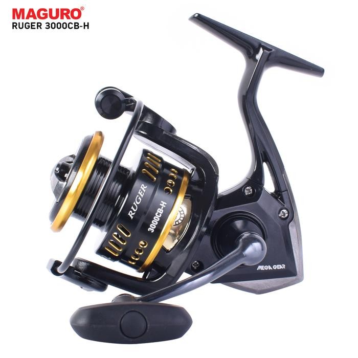 Paling Berkualitas Reel Maguro Ruger Power Handle Mega Gear 800 S/D 3000 Empang Kolam Sungai ~
