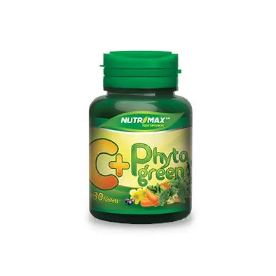 NUTRIMAX C+ PLUS WITH PHYTOGREEN (30 TABLET) BOTOL / MULTIVITAMIN